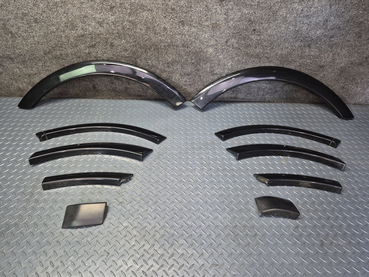 2009-2010 Porsche Cayenne 957 Turbo S Front & Rear Wheel Arch Molding Set of 10