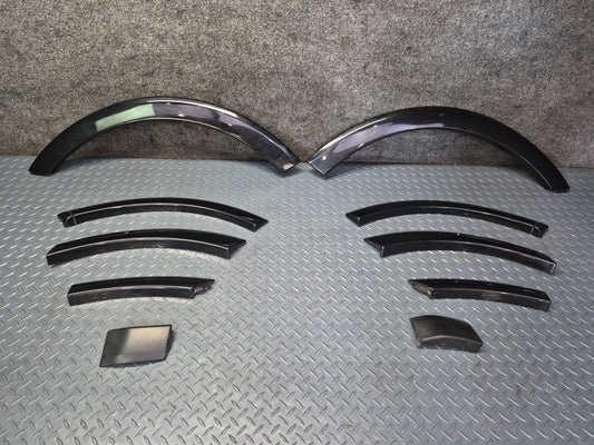2009-2010 Porsche Cayenne 957 Turbo S Front & Rear Wheel Arch Molding Set of 10