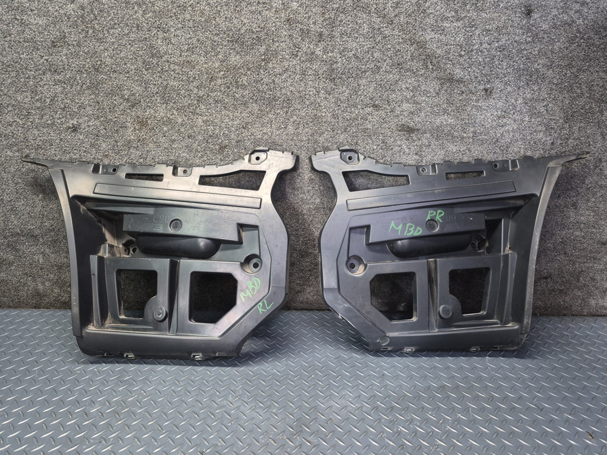 2008-2011 BMW E90 M3 Rear Left & Right Bumper Mount Guide Bracket Set of 2