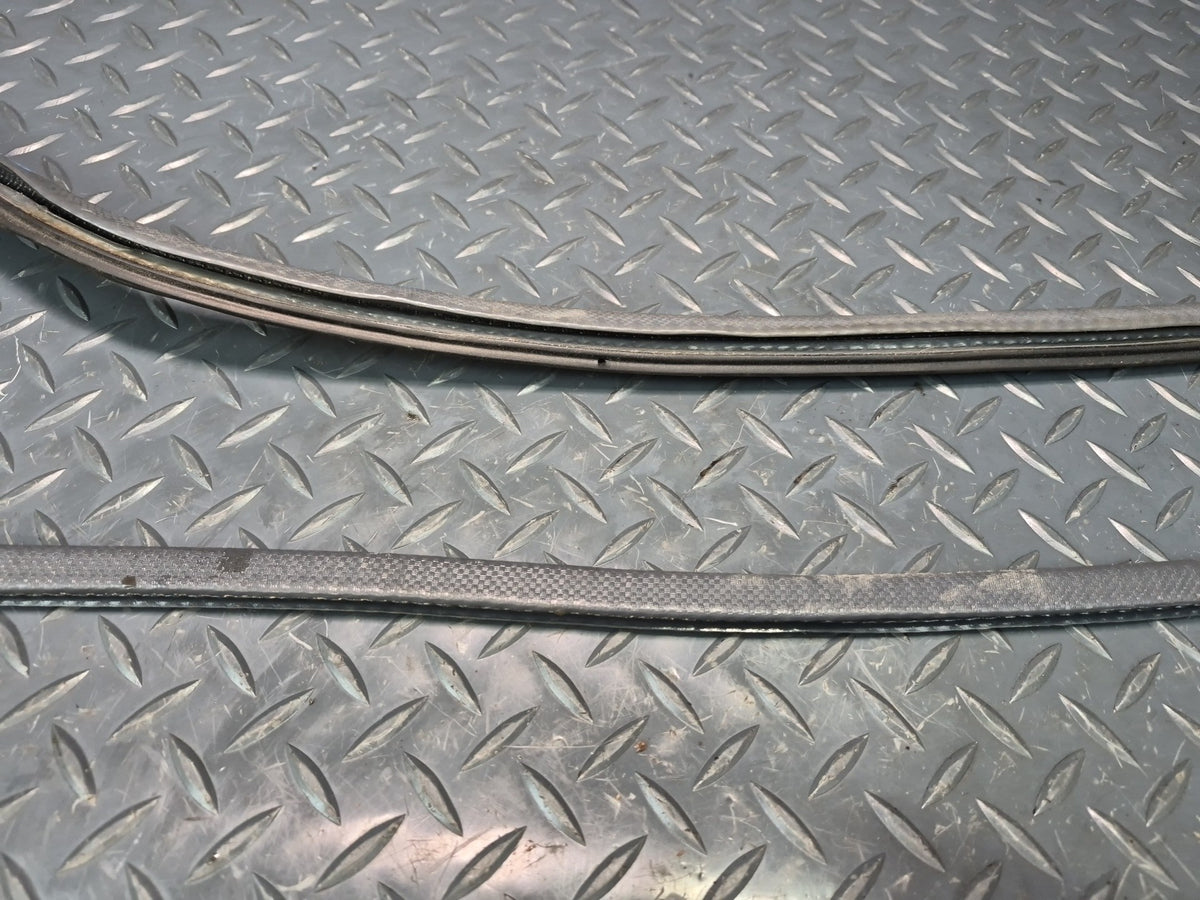 84-86 Toyota Cressida MX73 Sedan Rear Left Door Weatherstrip Rubber Seal OEM
