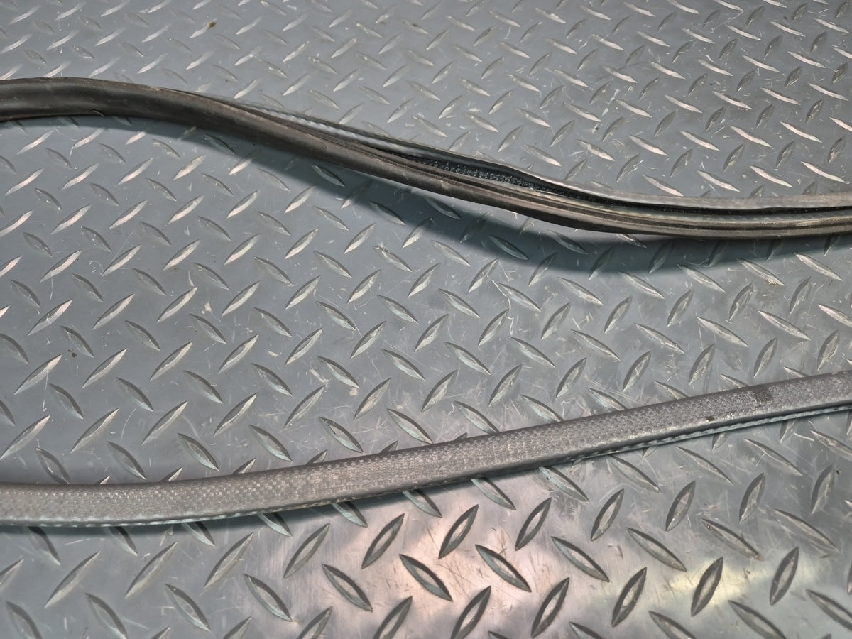 84-86 Toyota Cressida MX73 Sedan Rear Left Door Weatherstrip Rubber Seal OEM