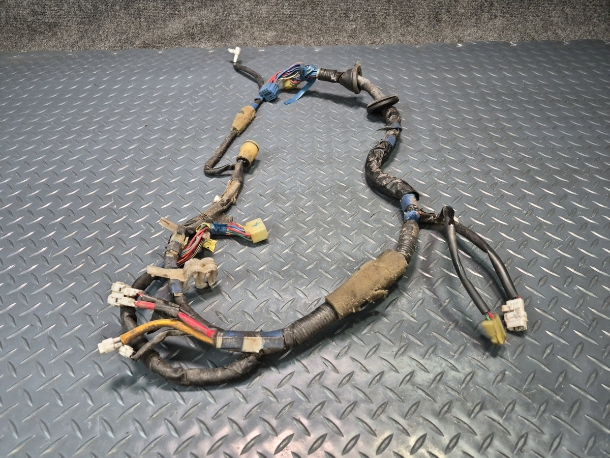85-86 Toyota Cressida MX73 Sedan Front Left Door Wire Wiring Harness OEM