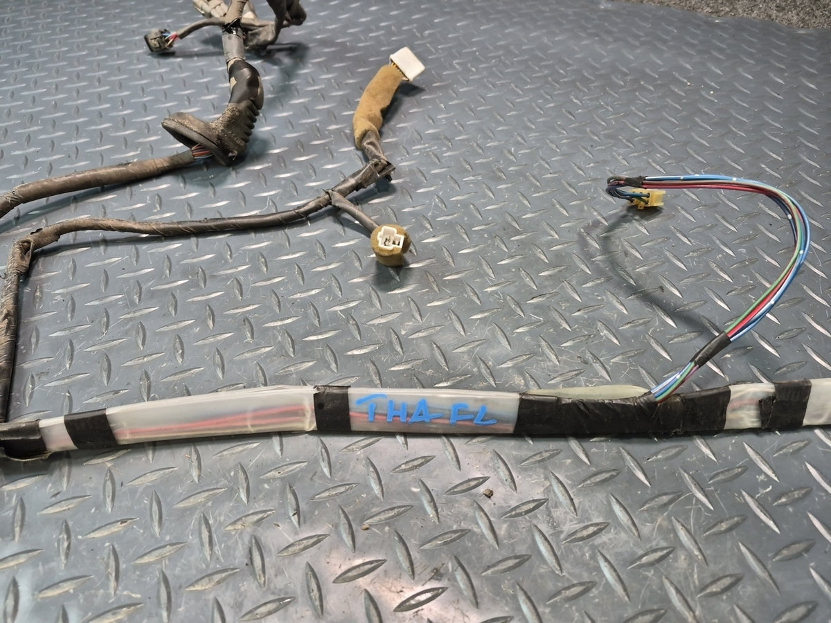 94-95 Toyota Hiace KZH106W Super Custom Front Left Door Wire Wiring Harness OEM