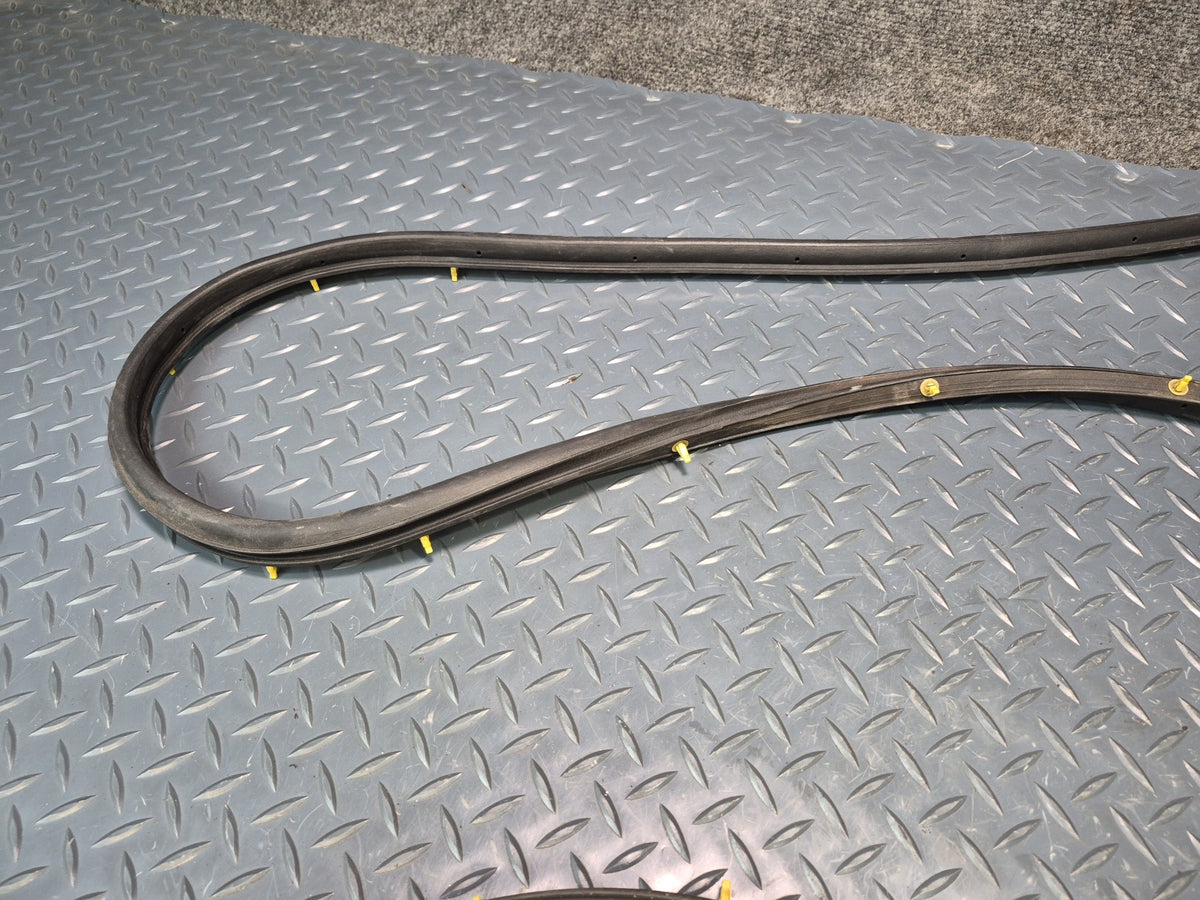 2003-2007 Lexus LX470 Front Left Side Door Weatherstrip Rubber Seal Set of 2