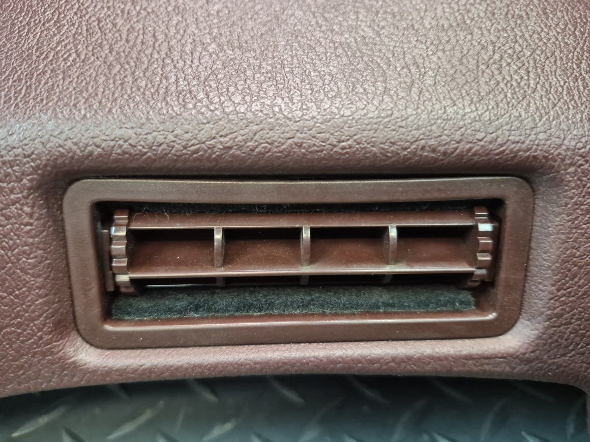 86-89 Toyota Supra MK3 Front Left Under Dash Lower Knee Trim Panel Maroon OEM