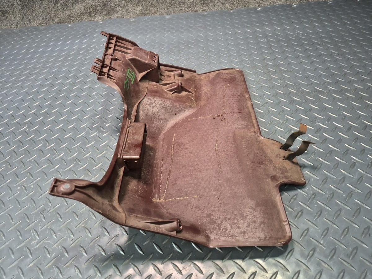 86-89 Toyota Supra MK3 Front Left Under Dash Lower Knee Trim Panel Maroon OEM