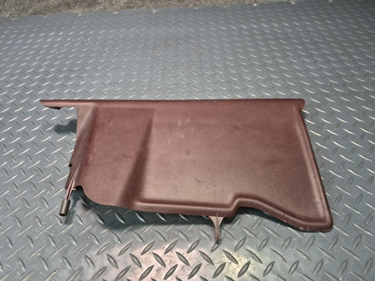 86-92 Toyota Supra MA71 Front Right Under Dash Lower Trim Panel Maroon OEM