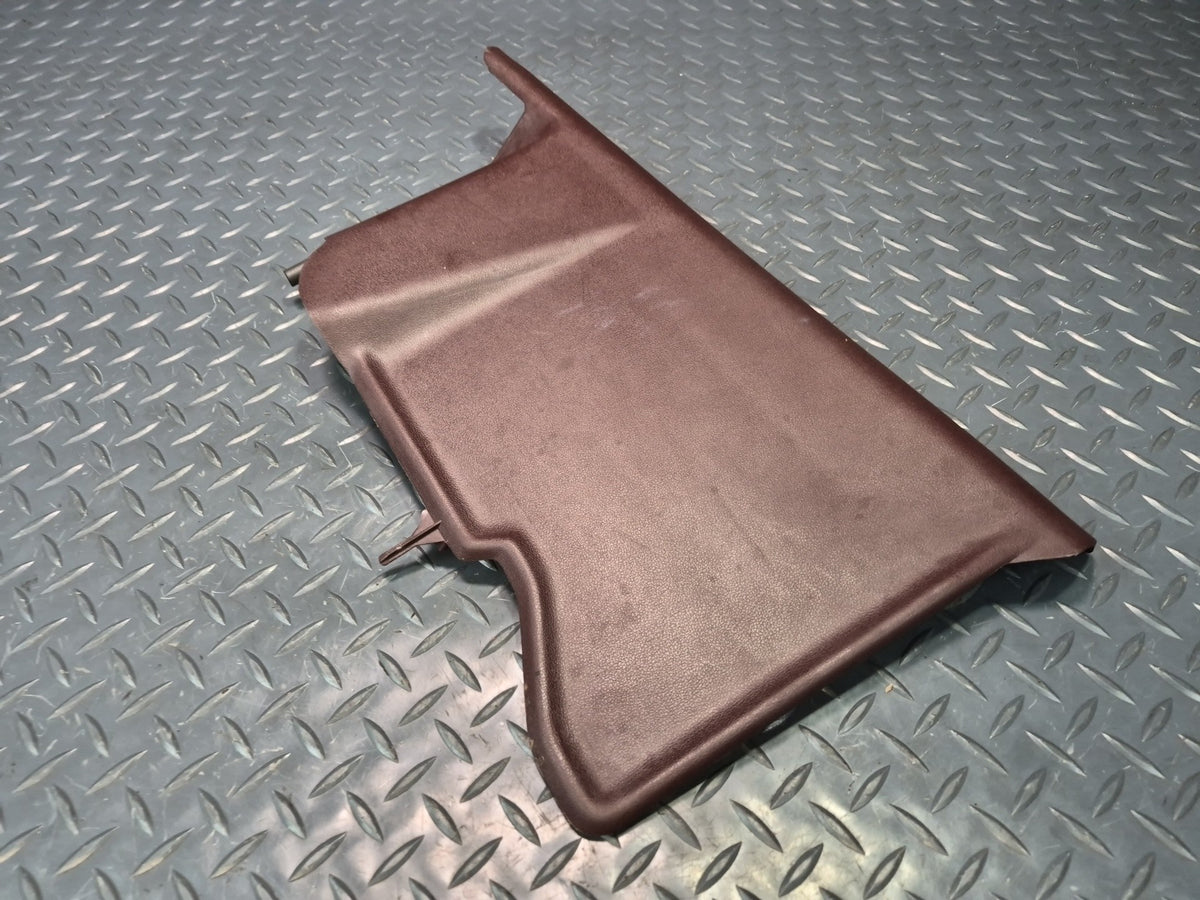 86-92 Toyota Supra MA71 Front Right Under Dash Lower Trim Panel Maroon OEM
