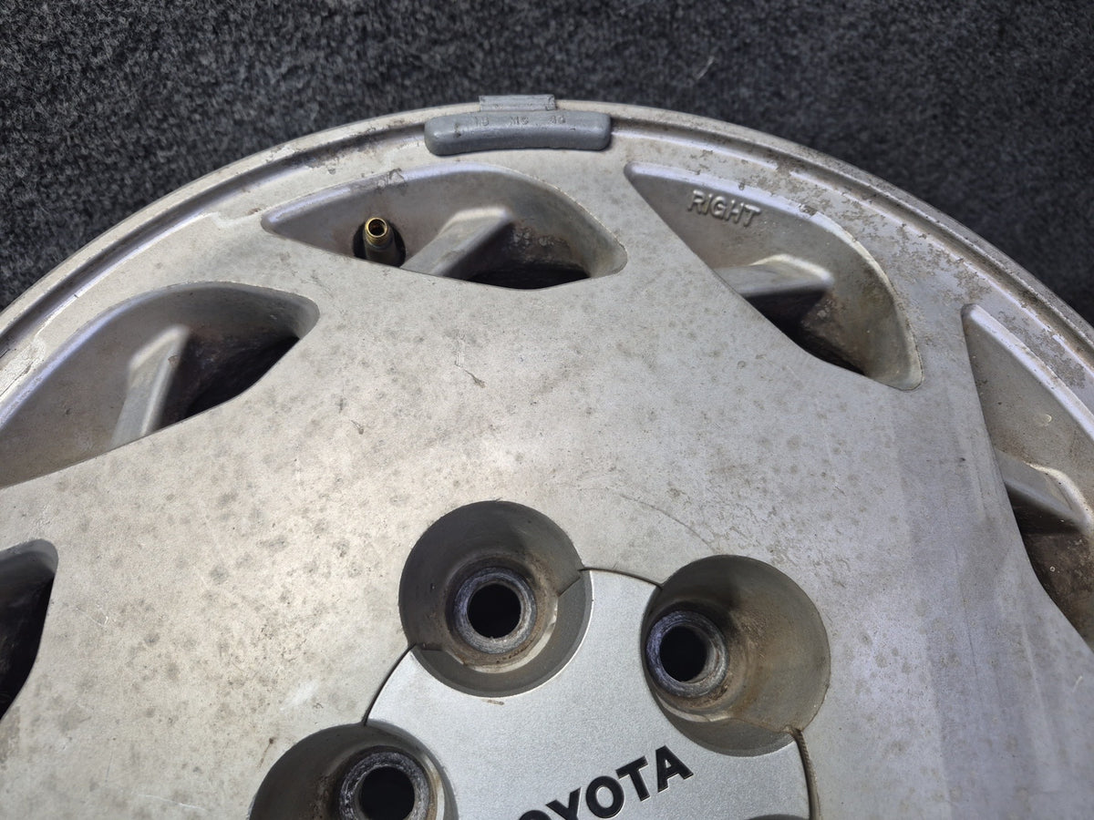 86-90 Toyota Supra MA71 MK3 Set of 4 Factory R16" Alloy Wheel Rim 16x7J ET37 OEM