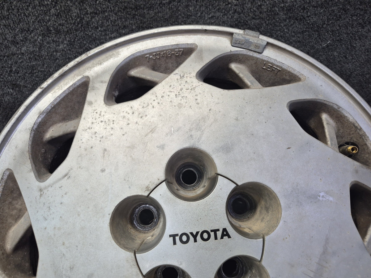86-90 Toyota Supra MA71 MK3 Set of 4 Factory R16" Alloy Wheel Rim 16x7J ET37 OEM