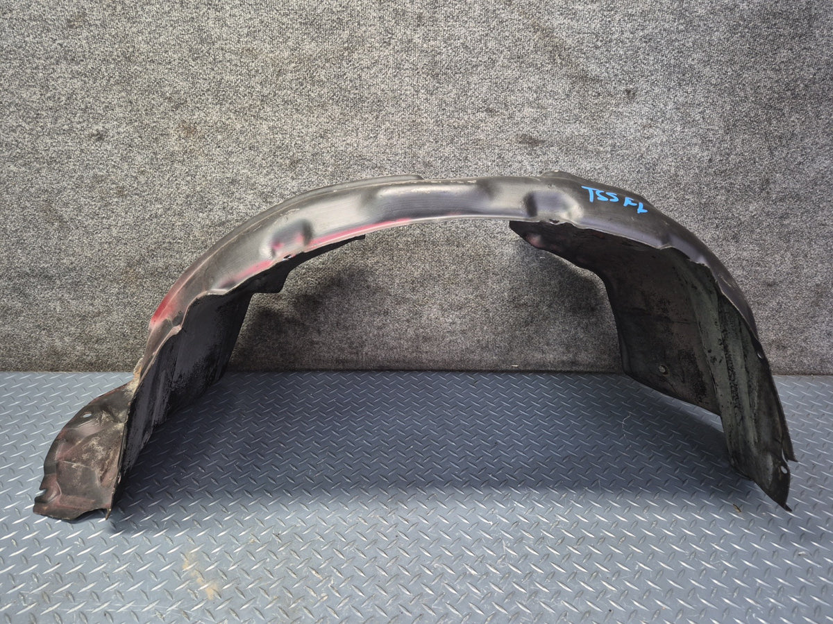 86-92 Toyota Supra MA71 Front Left Fender Liner Splash Shield Guard Damaged
