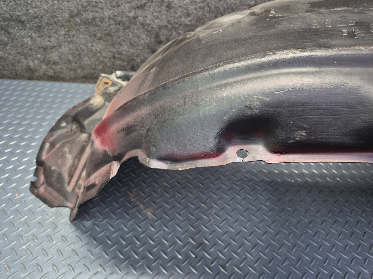 86-92 Toyota Supra MA71 Front Left Fender Liner Splash Shield Guard Damaged