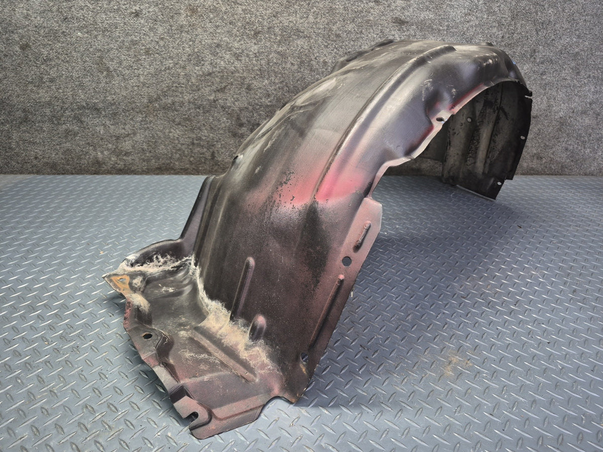 86-92 Toyota Supra MA71 Front Left Fender Liner Splash Shield Guard Damaged