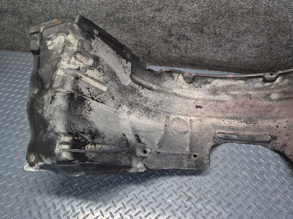 86-92 Toyota Supra MA71 Front Left Fender Liner Splash Shield Guard Damaged
