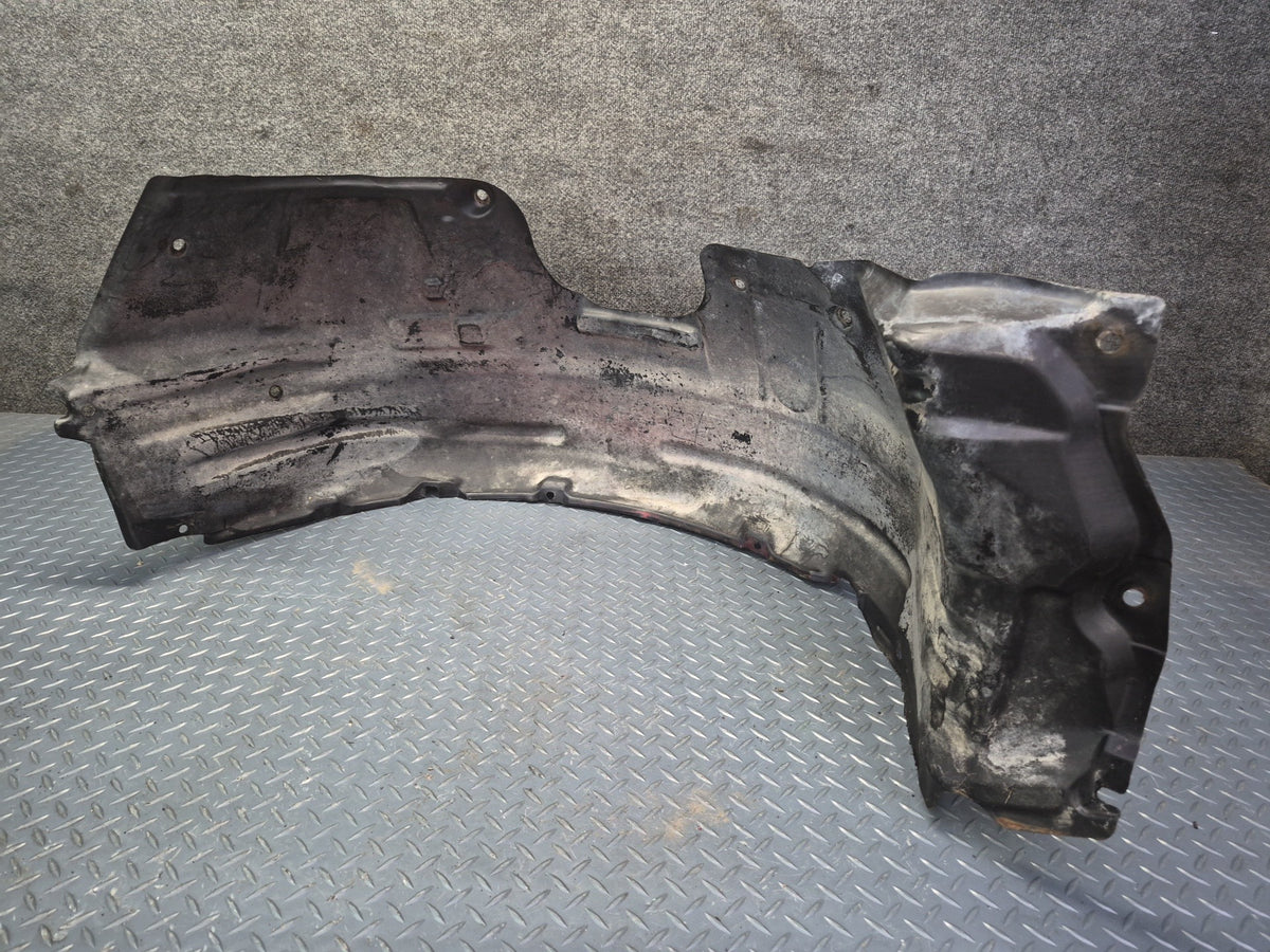 86-92 Toyota Supra MA71 Front Left Fender Liner Splash Shield Guard Damaged