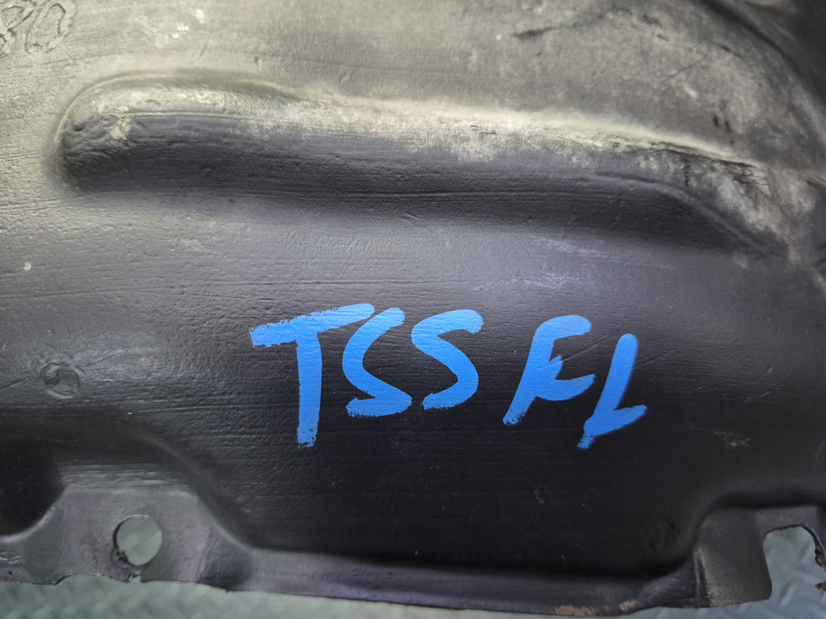86-92 Toyota Supra MA71 Front Left Fender Liner Splash Shield Guard Damaged