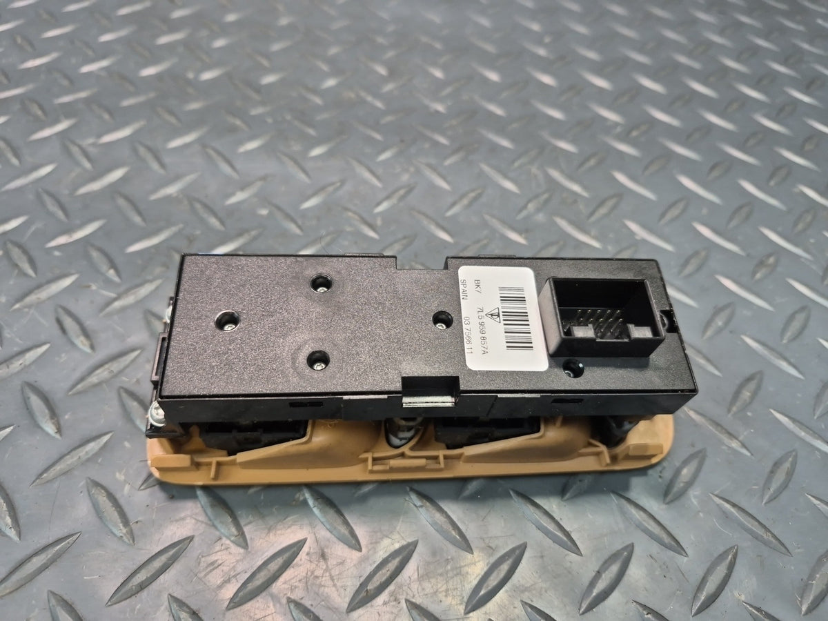 2003-2010 Porsche Cayenne 957 Front Left Master Power Winow Switch Damaged