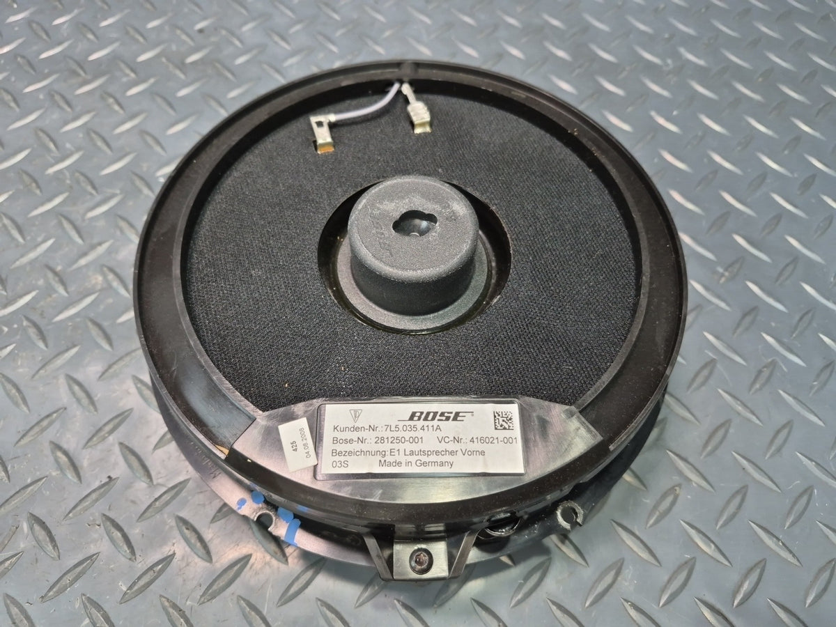2003-2010 Porsche Cayenne 957 Front Door Bose Subwoofer Speaker Set of 2 Damaged