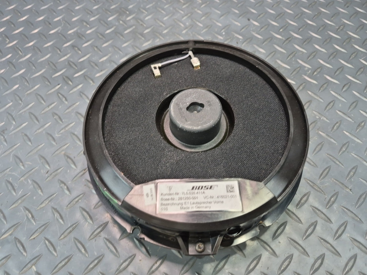 2003-2010 Porsche Cayenne 957 Front Door Bose Subwoofer Speaker Set of 2 Damaged