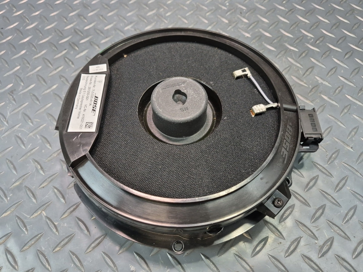 2003-2010 Porsche Cayenne 957 Front Door Bose Subwoofer Speaker Set of 2 Damaged