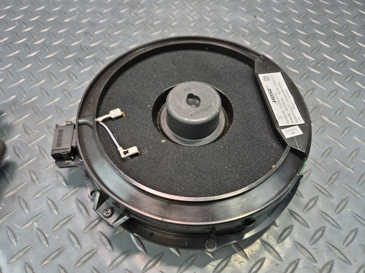2003-2010 Porsche Cayenne 957 Front Door Bose Subwoofer Speaker Set of 2 Damaged