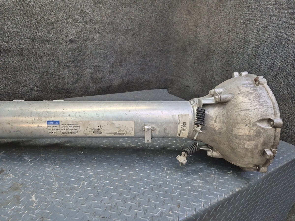 05-06 Chevrolet Corvette C6 6.0L M/T Driveshaft Torque Tube 12574783 OEM