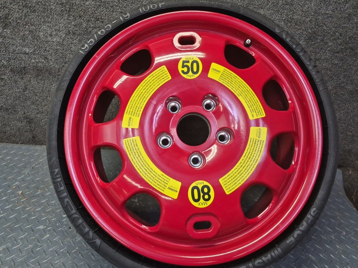 2008-2010 Porsche Cayenne 957 BBS R19" Spare Tire Wheel 19x6.5B 7L5601027A