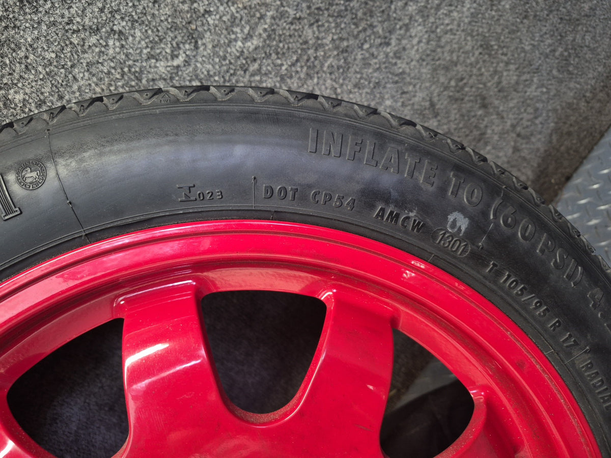 99-05 Porsche 911 996 R17" Spare Tire Wheel Rim 17x3.5 ET19 99636213001