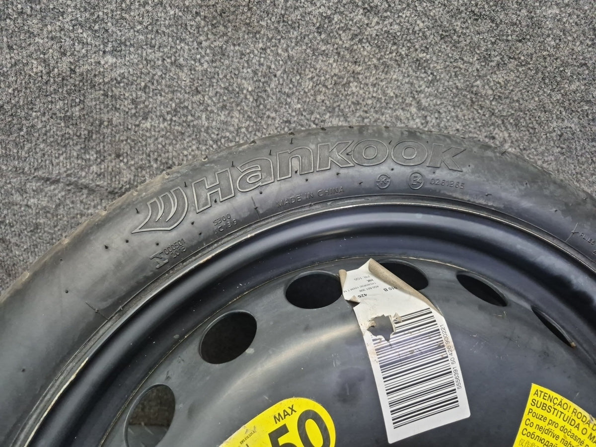 2012-2018 Audi A6 Emergency R20" Spare Tire Wheel 20x4.5J ET22 4G0601027E
