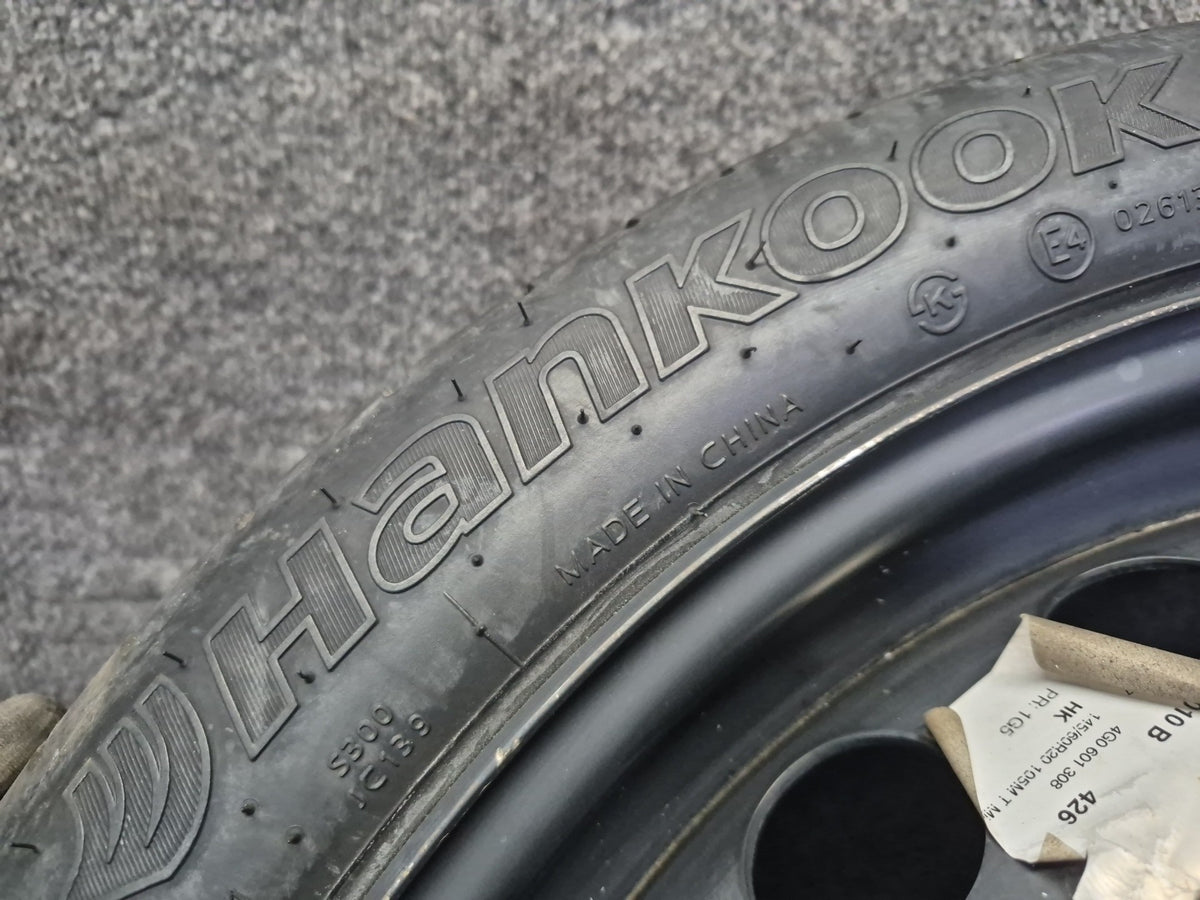 2012-2018 Audi A6 Emergency R20" Spare Tire Wheel 20x4.5J ET22 4G0601027E