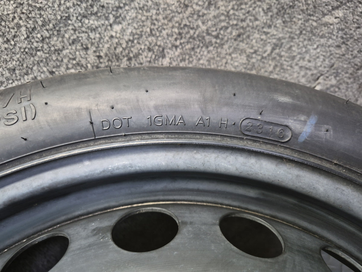 2012-2018 Audi A6 Emergency R20" Spare Tire Wheel 20x4.5J ET22 4G0601027E