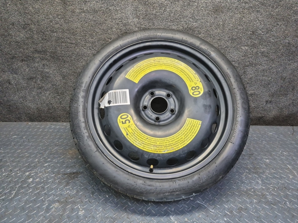 2012-2018 Audi A6 Emergency R20" Spare Tire Wheel 20x4.5J ET22 4G0601027E