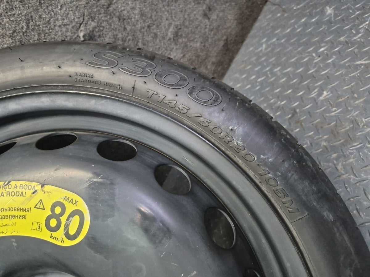 2012-2018 Audi A6 Emergency R20" Spare Tire Wheel 20x4.5J ET22 4G0601027E