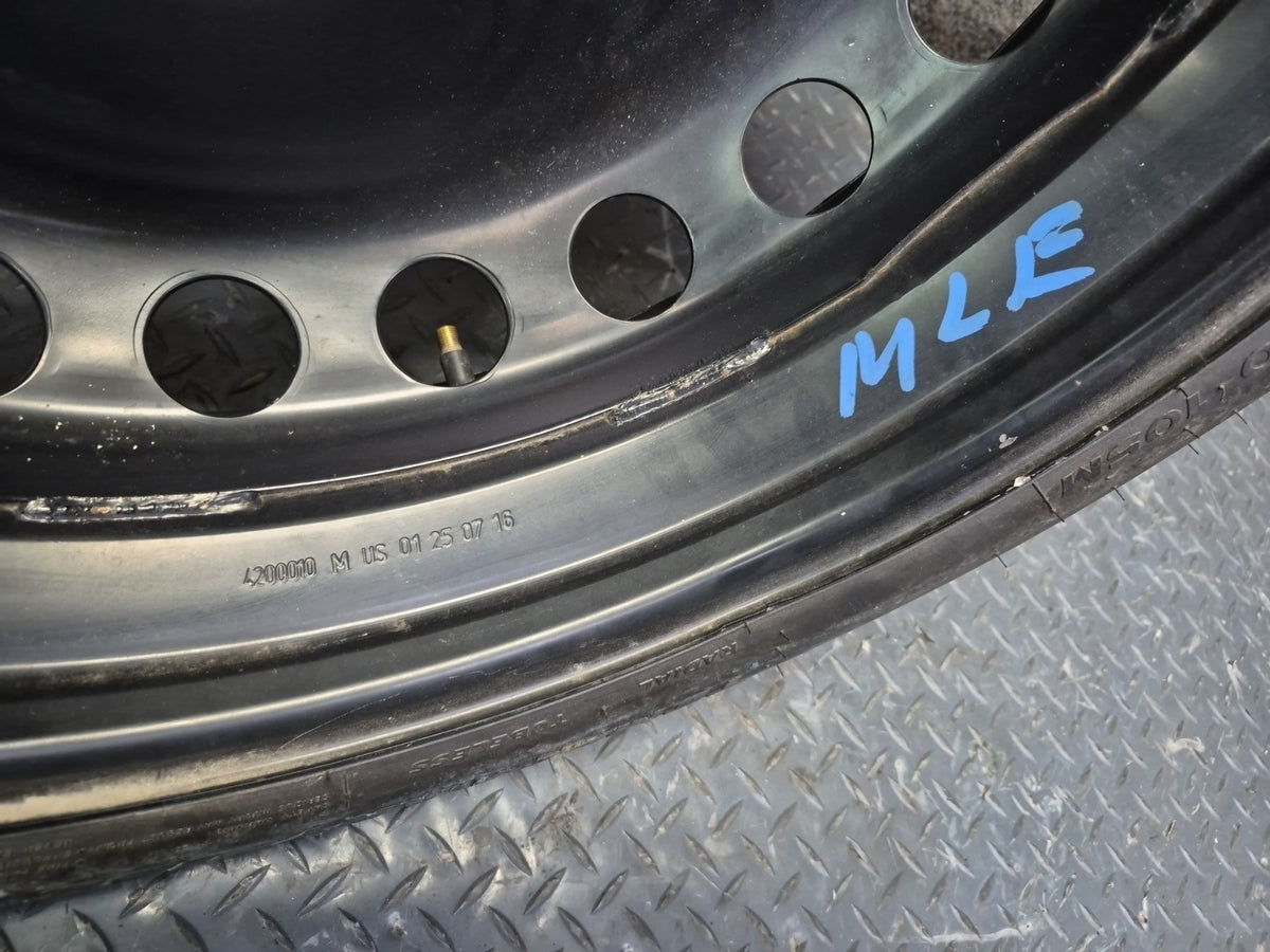 2012-2018 Audi A6 Emergency R20" Spare Tire Wheel 20x4.5J ET22 4G0601027E