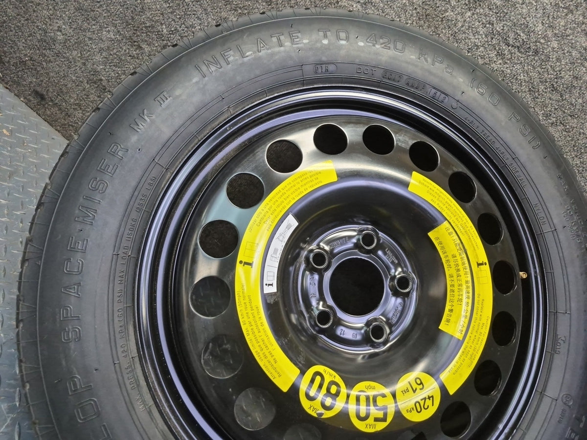 2012-2015 Mercedes W166 Rear Spare Tire R18" Wheel 18x4.0B ET40 1644000002
