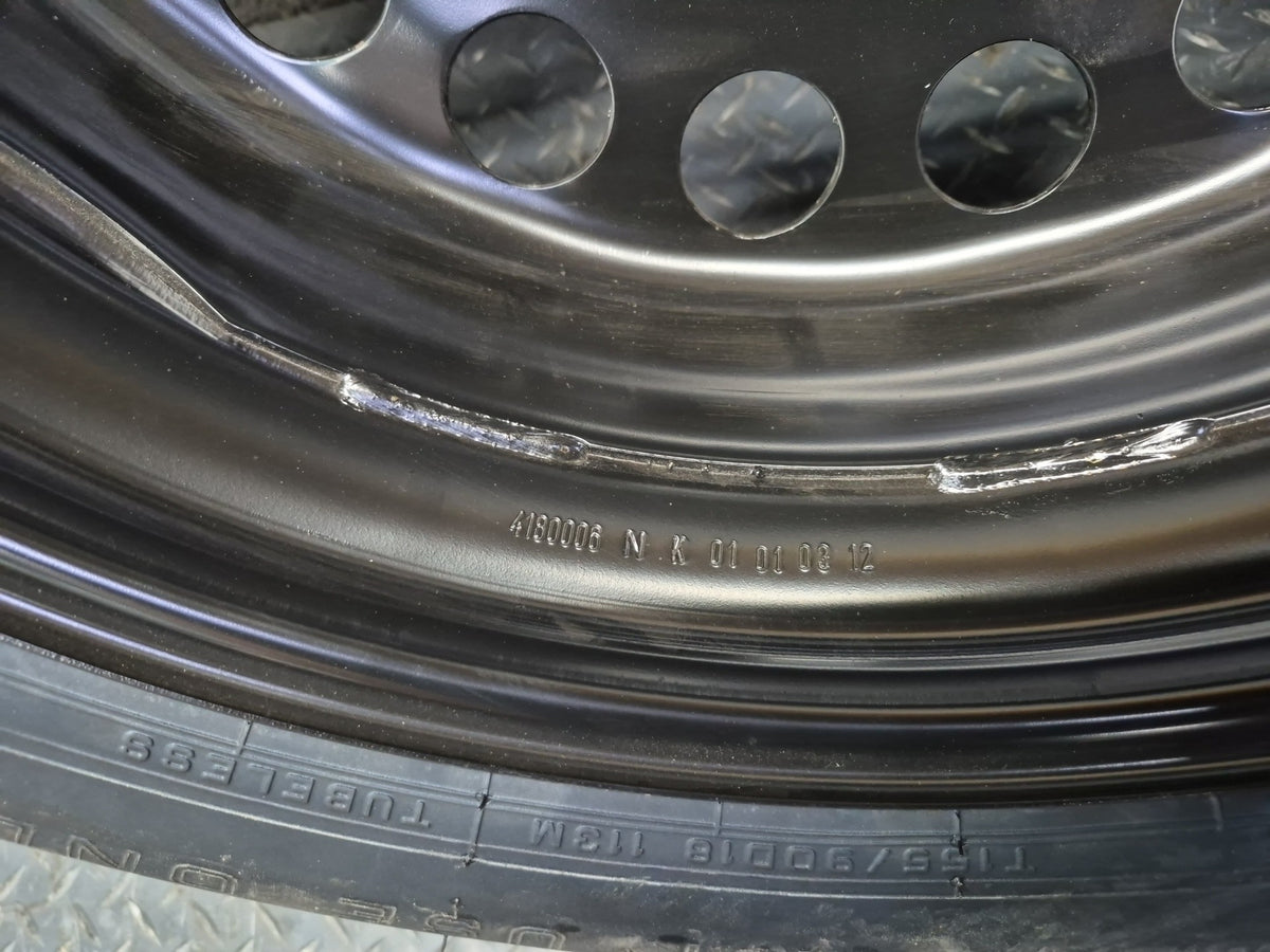2012-2015 Mercedes W166 Rear Spare Tire R18" Wheel 18x4.0B ET40 1644000002