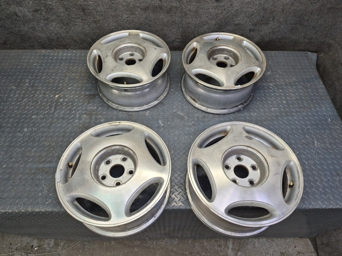 98-00 Lexus UCF20L LS400 Set of 4 Chrome R16 16" Alloy Wheel Rim 16X7J ET45 OEM