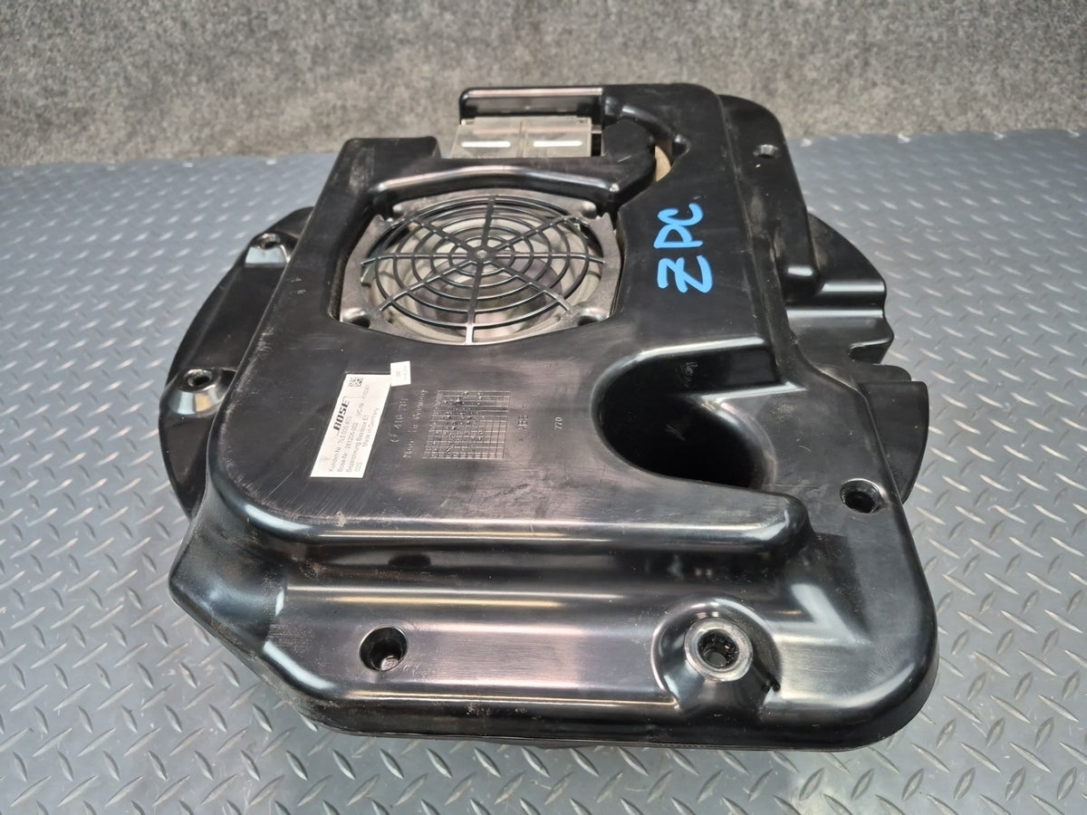 2003-2010 Porsche Cayenne 957 Bose Subwoofer Speaker Box w Amplifier 7L5035403