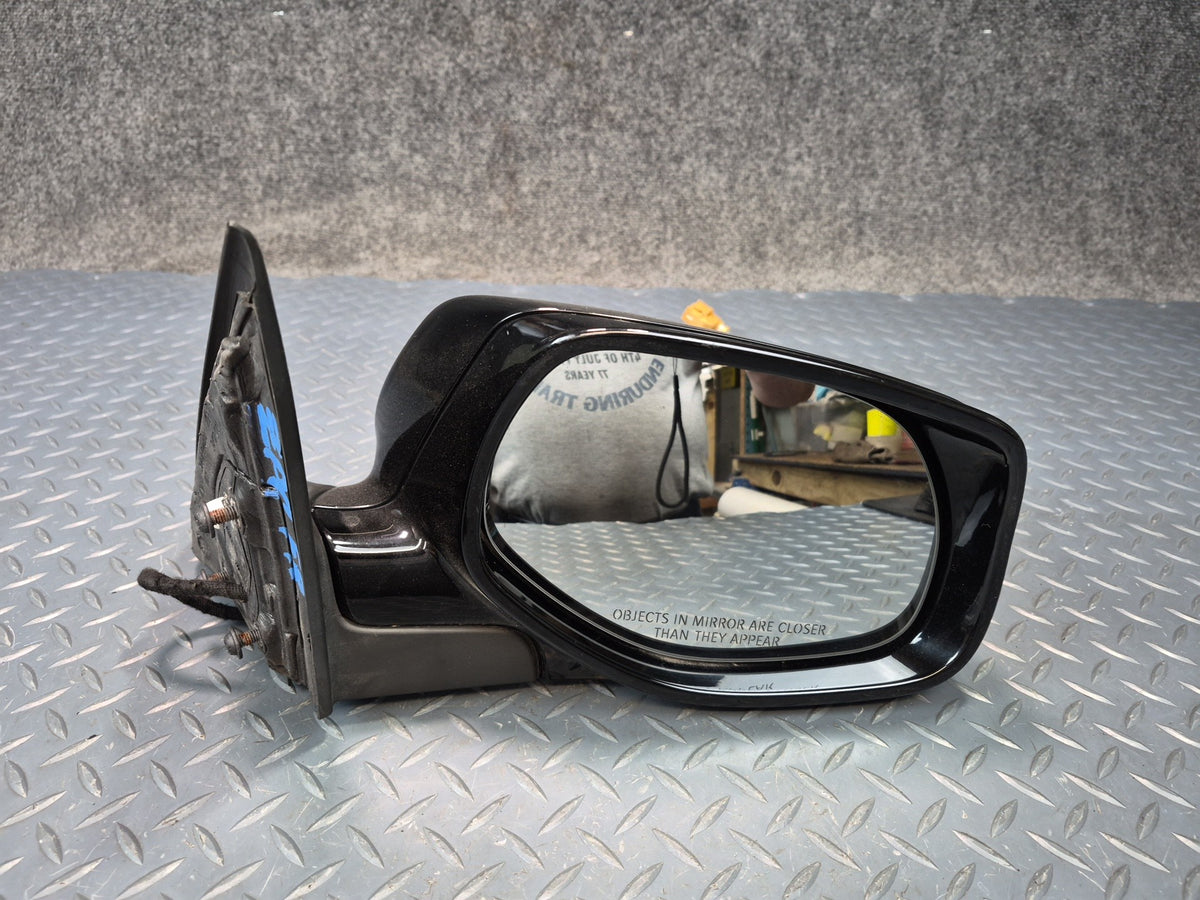 2008-2010 Porsche Cayenne 957 Right Exterior Side View Heated Mirror Black