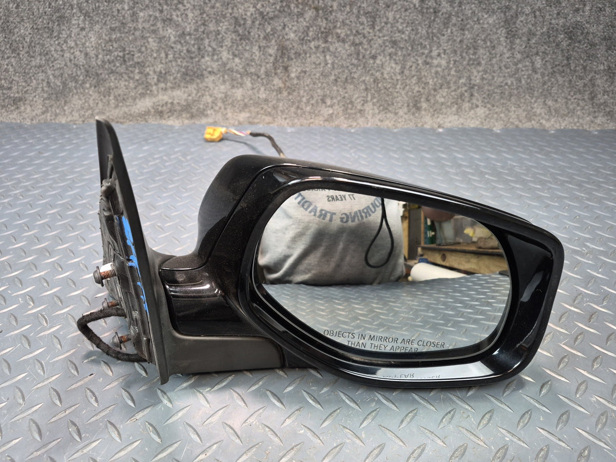 2008-2010 Porsche Cayenne 957 Right Exterior Side View Heated Mirror Black
