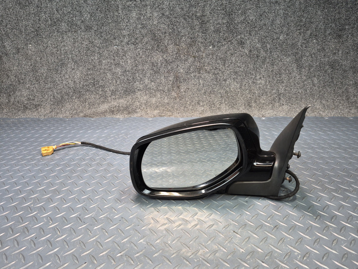 2008-2010 Porsche Cayenne 957 Left Exterior Side View Heated Mirror Black