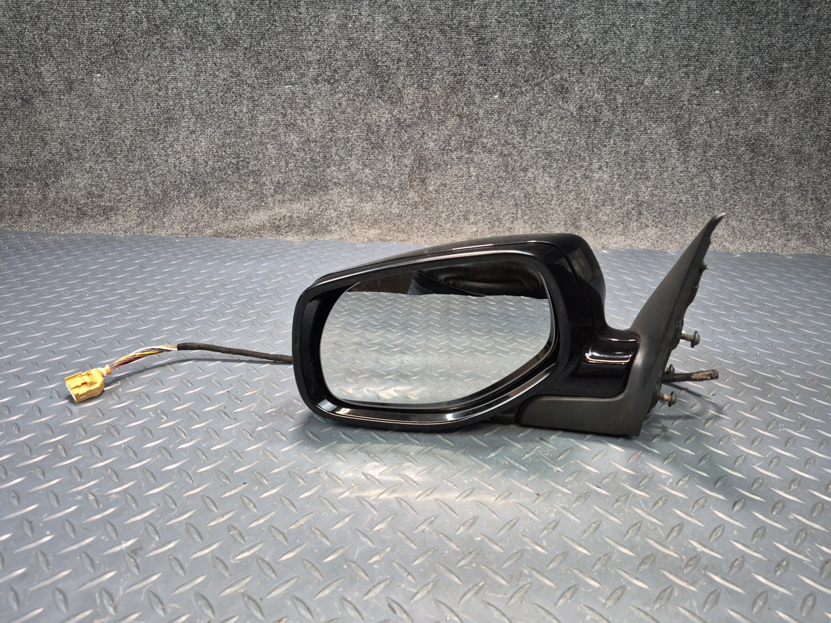 2008-2010 Porsche Cayenne 957 Left Exterior Side View Heated Mirror Black