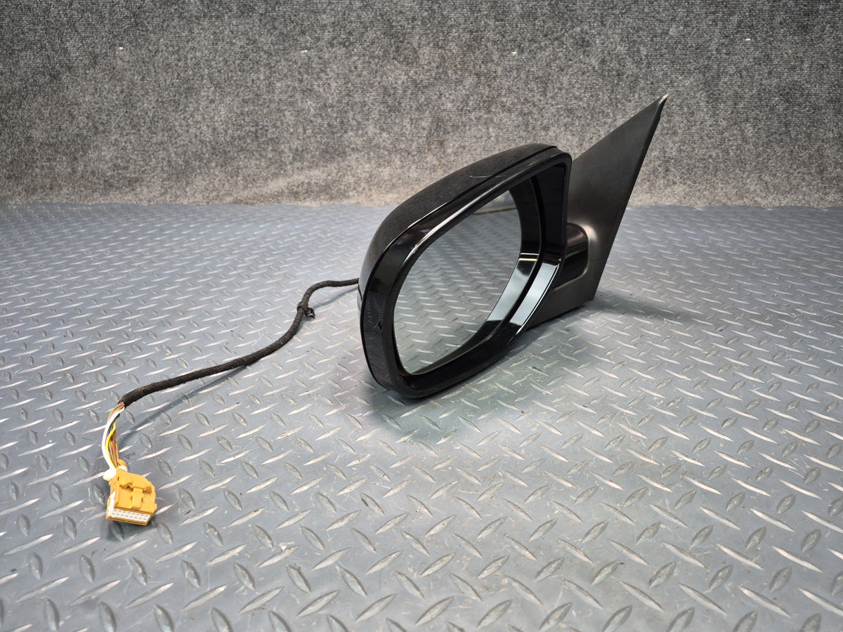 2008-2010 Porsche Cayenne 957 Left Exterior Side View Heated Mirror Black