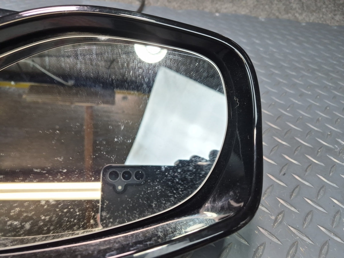 2008-2010 Porsche Cayenne 957 Left Exterior Side View Heated Mirror Black