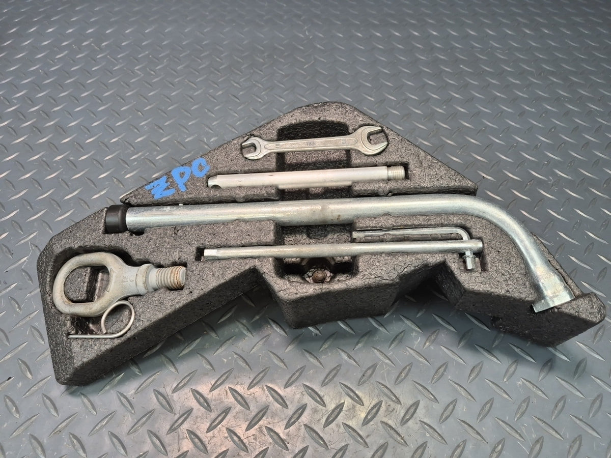 2003-2010 Porsche Cayenne 957 Emergency Spare Tire Lift Jack Tool KIT w Foam