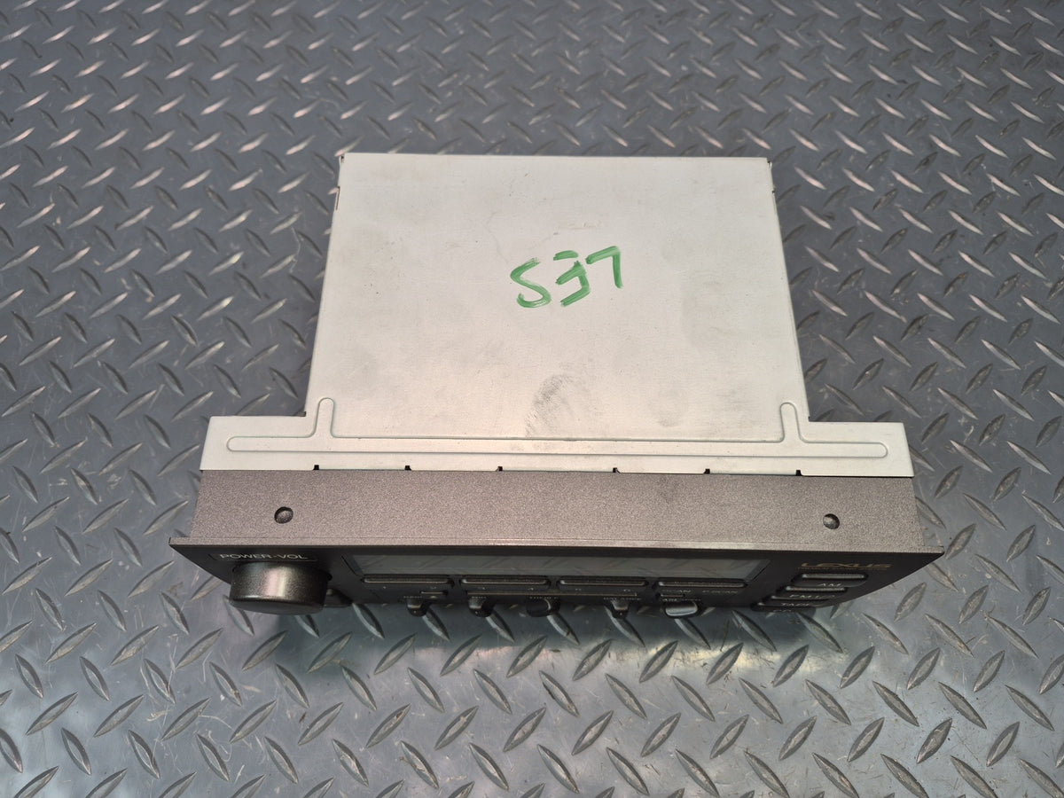 98-00 Lexus UCF20L LS400 Radio Stereo Cassette Player Head Unit 86120-50450 OEM