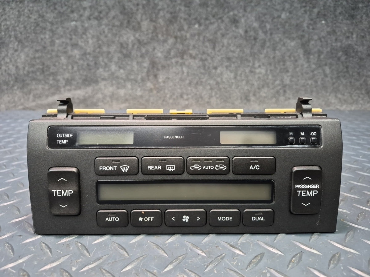 98-00 Lexus UCF20L LS400 A/C Heater Climate Control Switch Panel 55900-50280 OEM