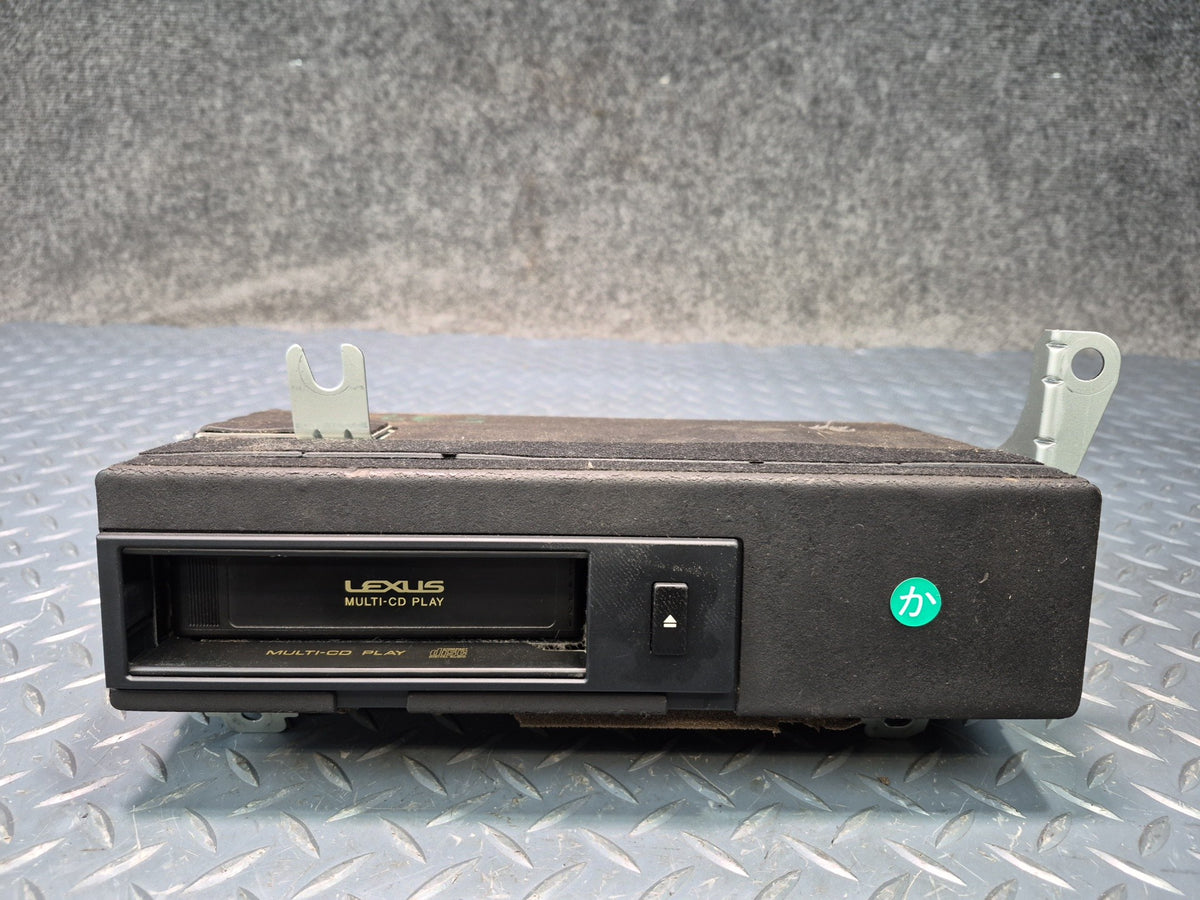98-00 Lexus UCF20L LS400 Pioneer 6 Disc CD Changer w Magazine 86270-50120 OEM