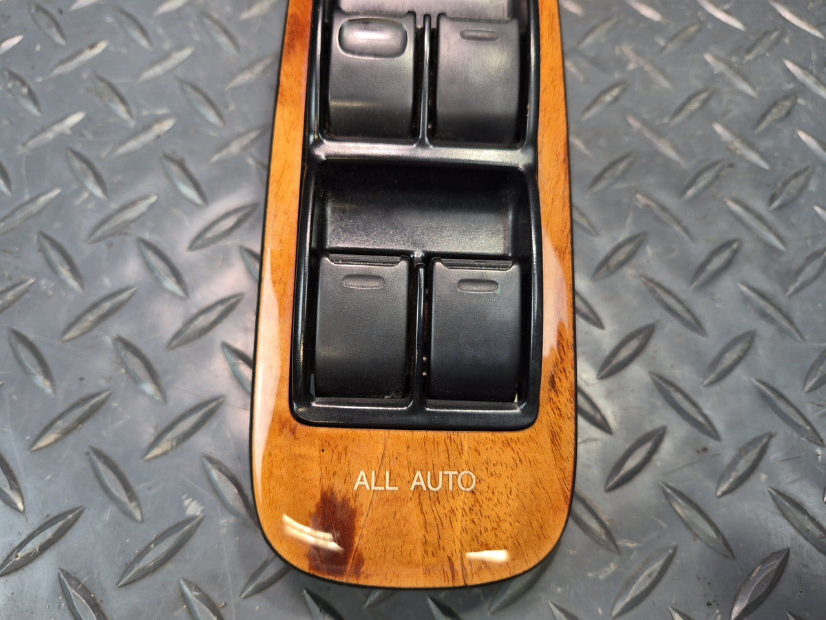 98-00 Lexus UCF20L LS400 Front Left Door Master Power Window Switch w Trim OEM