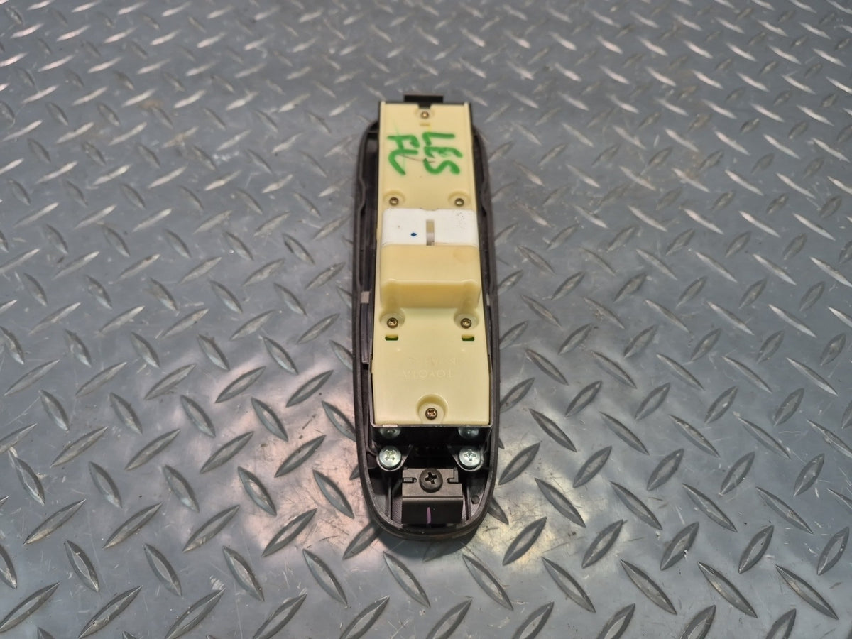 98-00 Lexus UCF20L LS400 Front Left Door Master Power Window Switch w Trim OEM